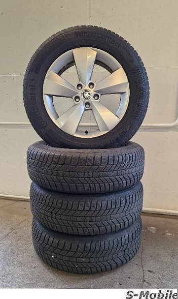Skoda Kodiaq Original "Nanuq" Winterräder 17" Continental