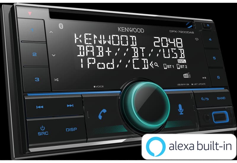Car Hifi Doppel Din Radio CD USB AUX DAB+ Kenwood OVP