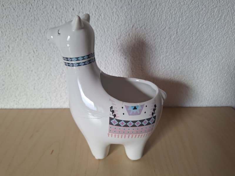 LAMA Keramik Körbchen