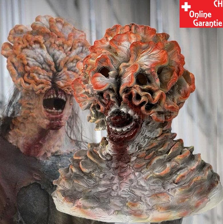 The Last of Us Terror Clicker Pilz Cordyceps Maske Fasnacht