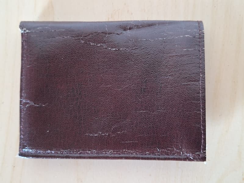 7-fächer Portemonnaie, Brieftasche, Geldbörse braun