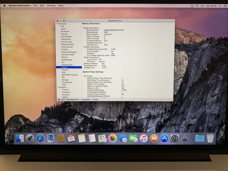 MacBook Pro Retina 15" Mid 2015