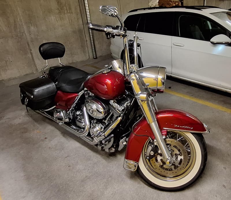 Harley Davidson Road King, frisch ab MFK & grossem Service