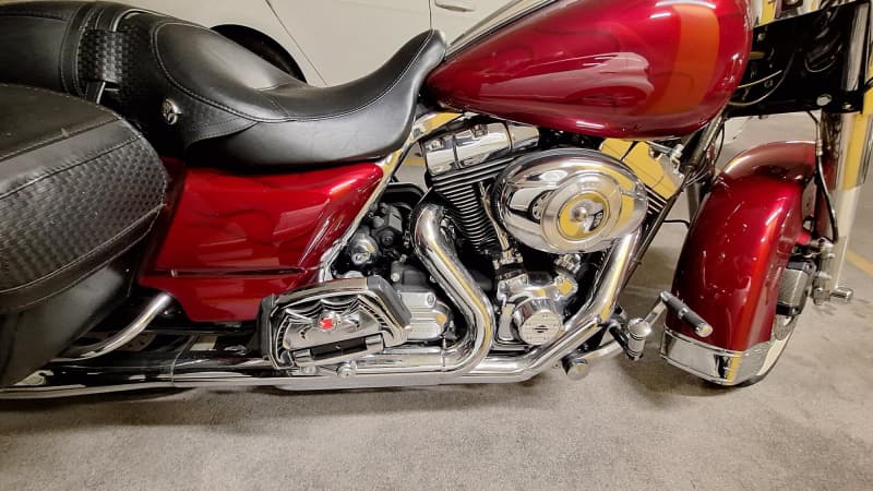 Harley Davidson Road King, frisch ab MFK & grossem Service