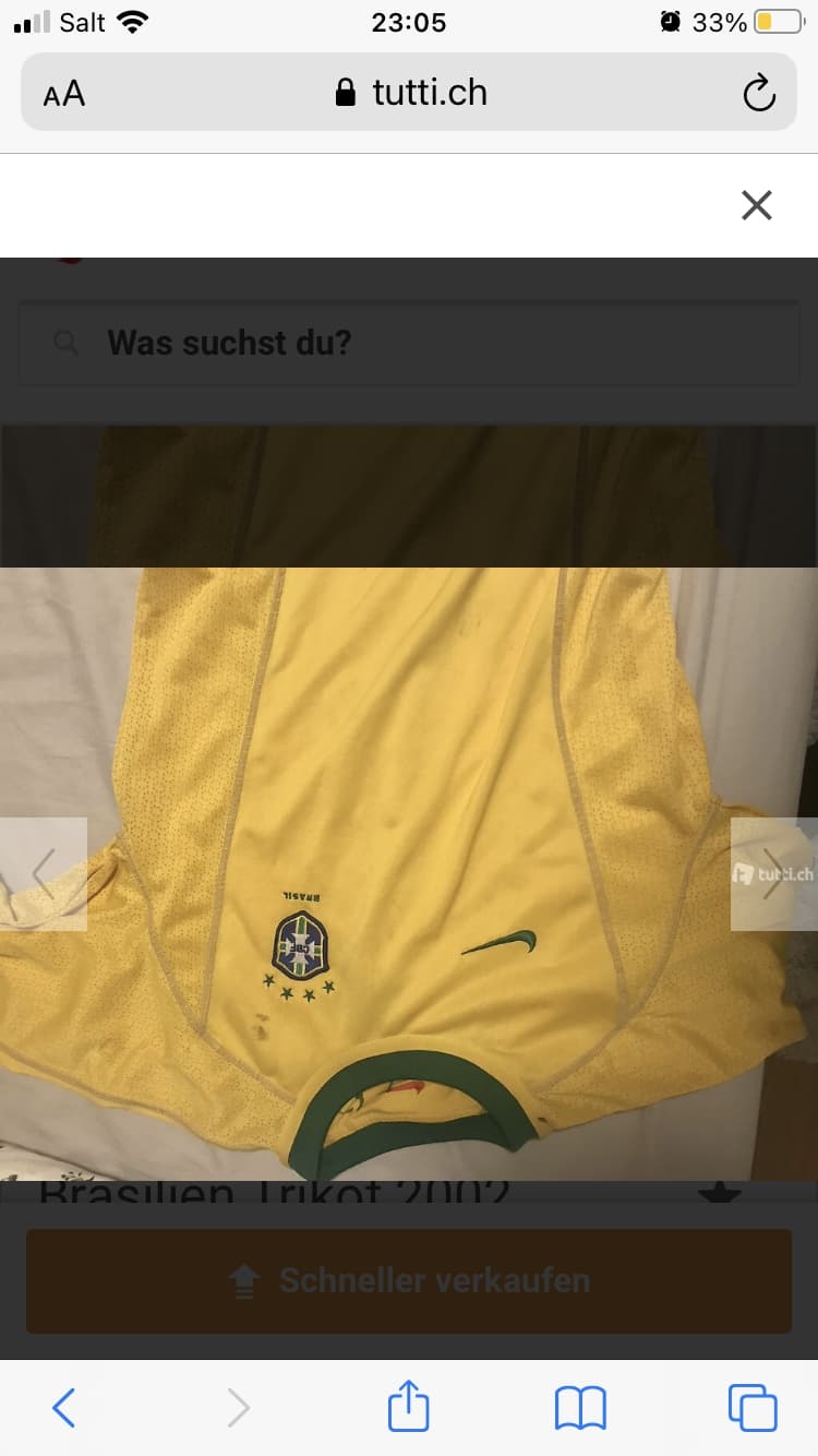 Brasilien Trikot 2002