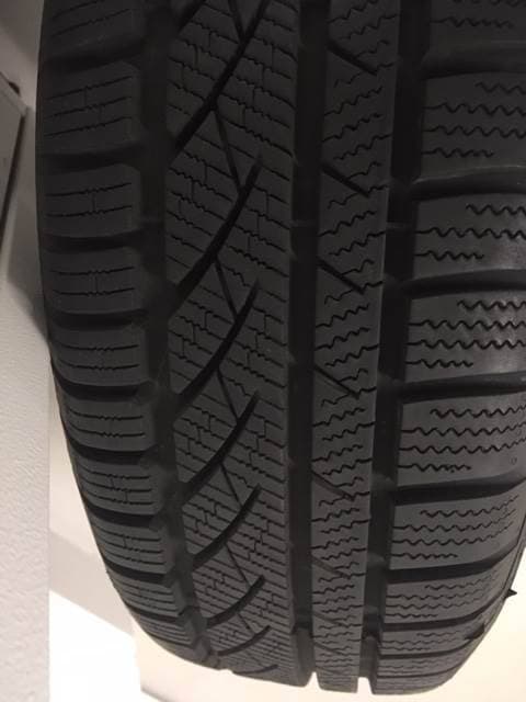 Winterreifen komplett mit Alufelgen 15"