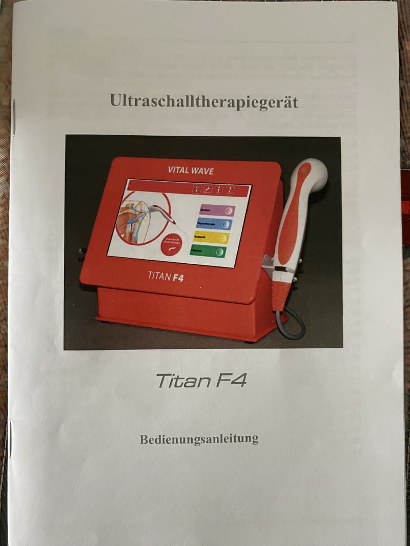 Ultraschalltherapiegerät Titan F4