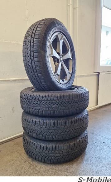 Audi Q3 Sportback Original Winterräder 17" Titangrau