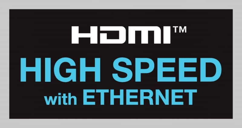 HDMI 1.4 Flachband-Kabel mit PVC-Mantel hat je einen HDMI-Stecker