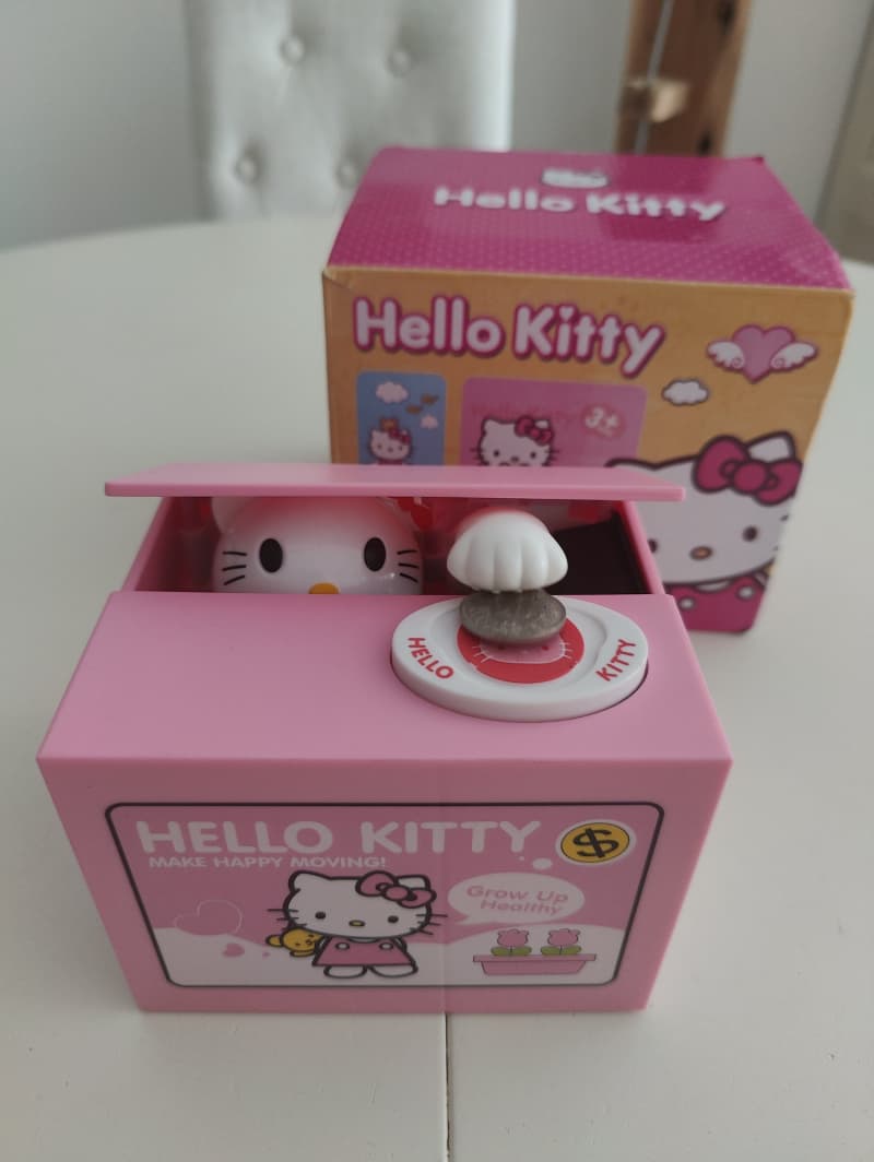 Hello Kitty Sparschwein Spardose Münz Geld Sparkässeli Geschenk
