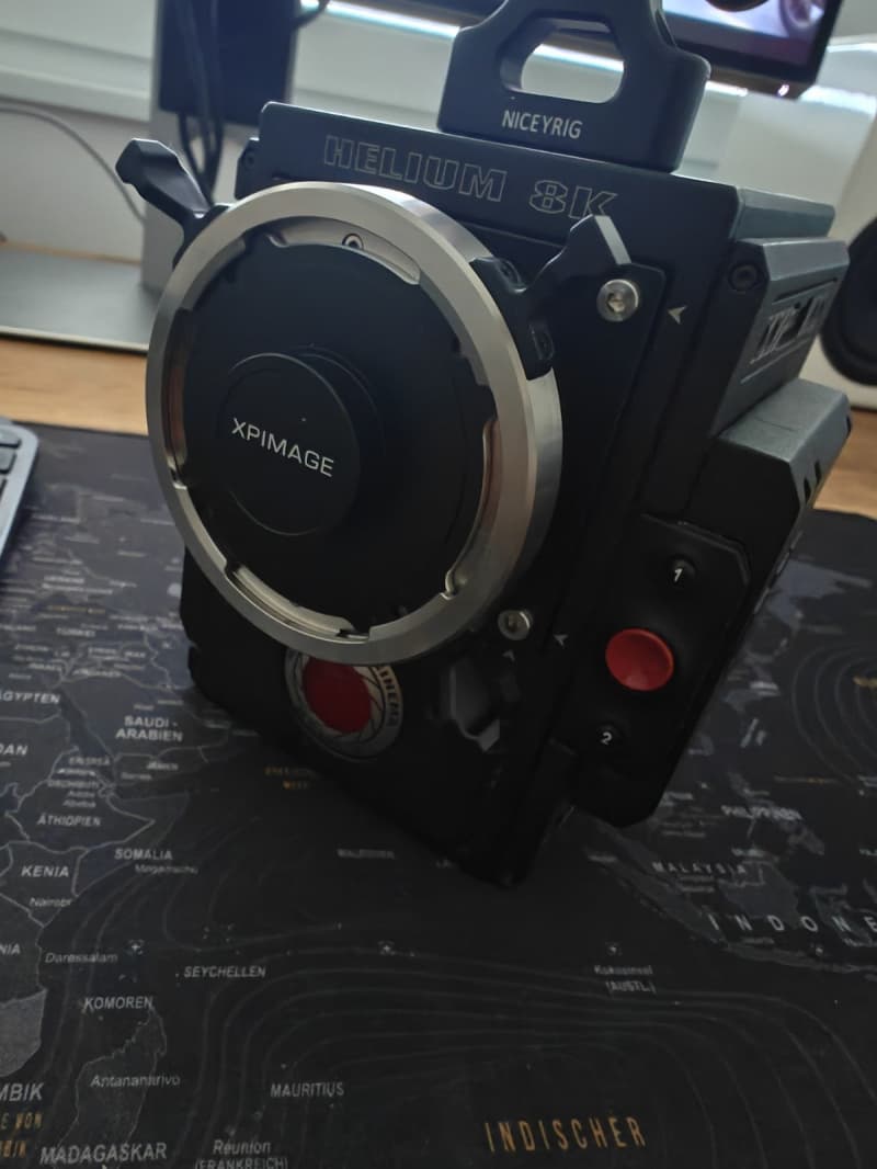 RED DSMC2 Helium S35 Kamera 8K 60P Brain