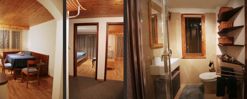 Möblierte Ferienwohnung zur Dauermiete in Saas-Grund