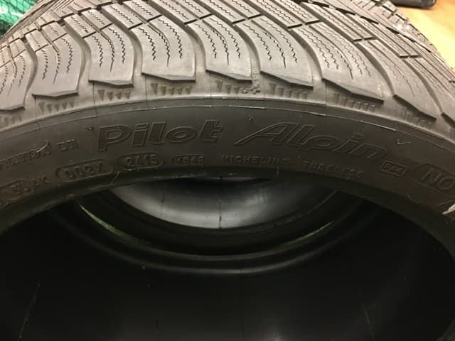 Paket 4 Winterpneus Pilot Alpin 245/35 R 20 91 - 295/30 R 20 97
