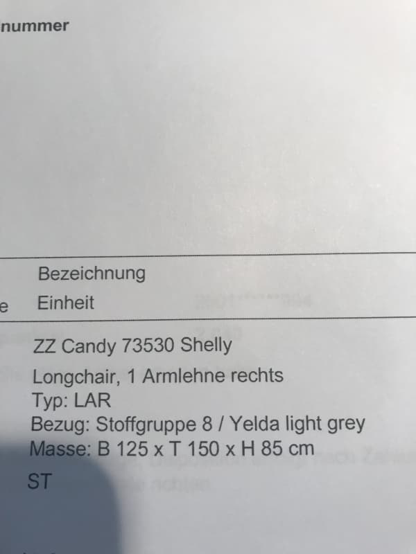 gemütliches Lounge Sofa Shelly