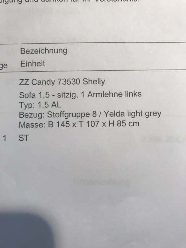 gemütliches Lounge Sofa Shelly