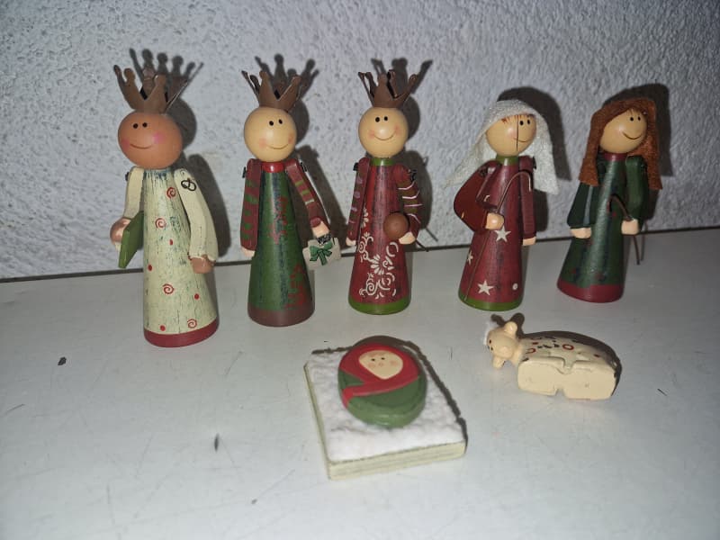 Weihnacht Holzfiguren