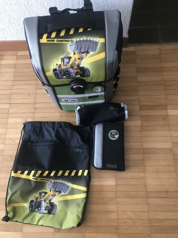 Schulranzen Set Traktor 4tlg