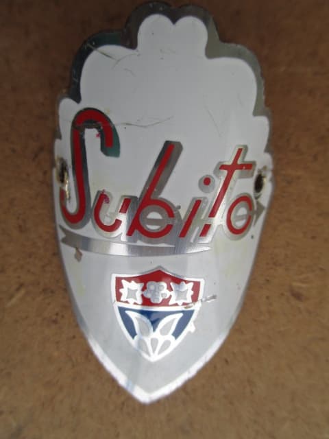 Subito Allegro Steuerkopf CH Schild Emblem