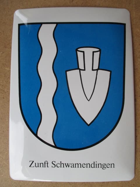 Sächsiilüüte Zunftwappen Schwamendingen 1975