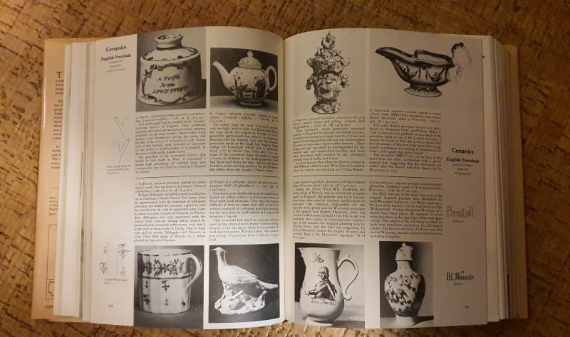 Buch " The Collector's Encyclopedia of Antiques"