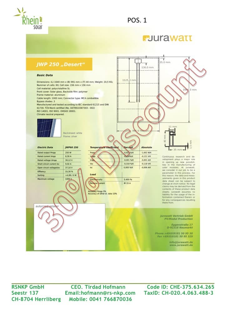 Solar Anlage