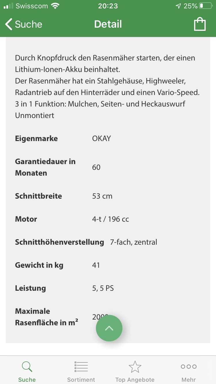 Rasenmäher