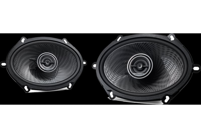 OVALE Lautsprecher 5x7 Kenwood Neu