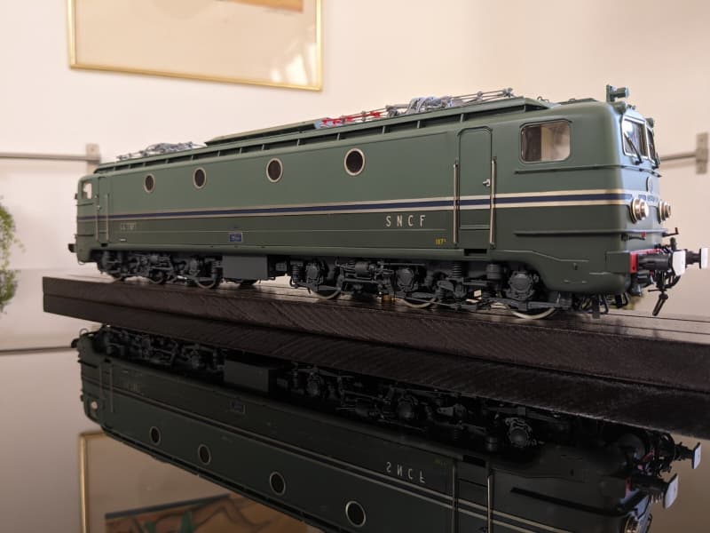 Lemaco Prestige O 0-034 SNCF CC 7107 Weltrekord Lok