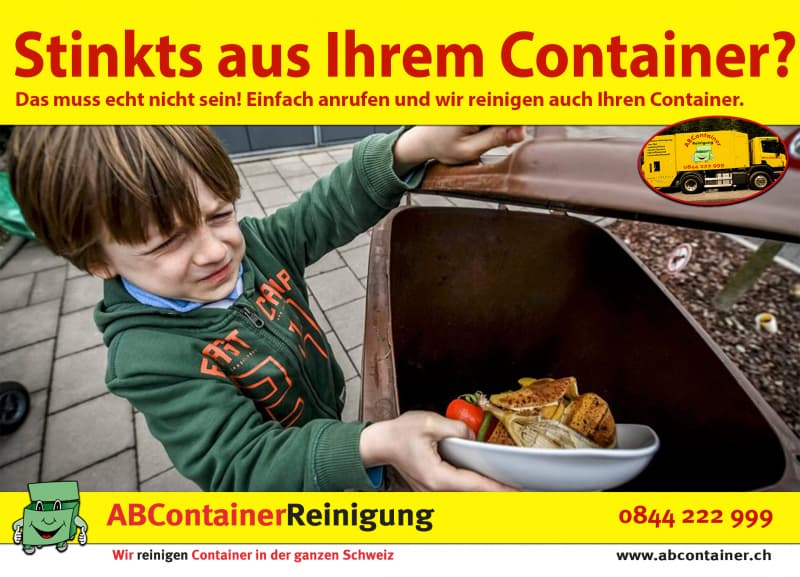 Containerreinigung Glarus Näfels Engi Elm Braunwald Schwanden