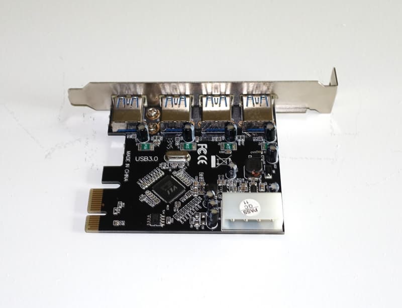 USB-Controller 3.0, 4-Port, PCI-Express Karte für PC