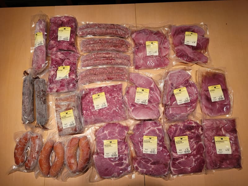 Fleisch von Friedlis Freilandschweinen