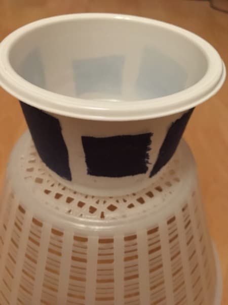 Deko Becher Jeansstyle