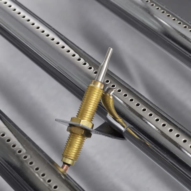 9941460 Gastro-Gasgrill 3 Brenner Edelstahl BBQ Bräter