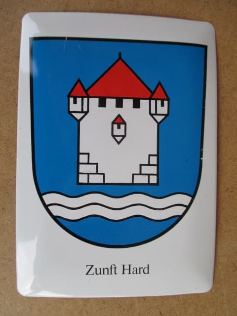 Sächsiilüüte Zunftwappen Hard 1922