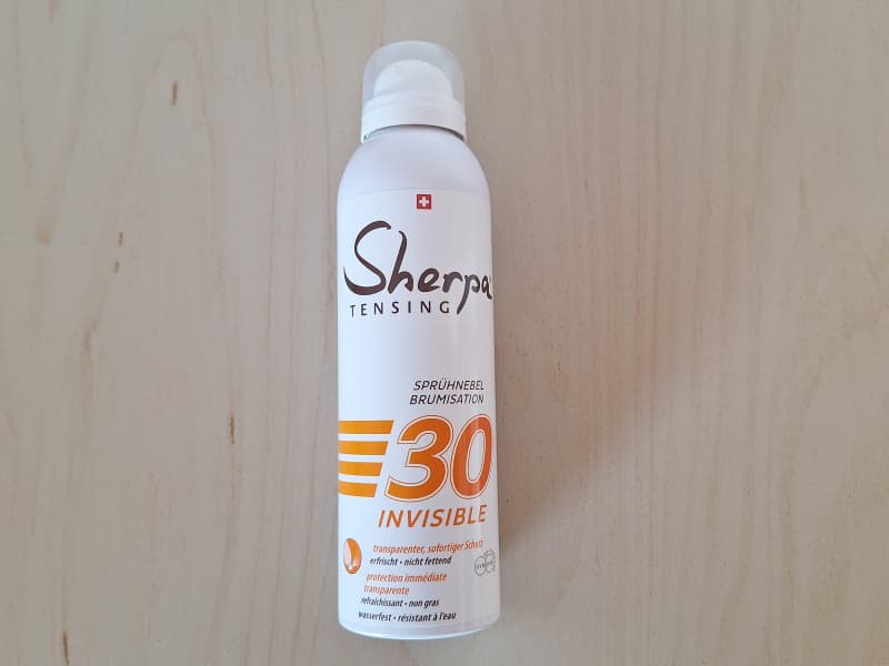Sherpa Tensing Sprühnebel Invisible SPF 30 (200ml)