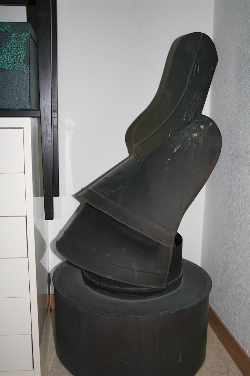 Kupfer "John", Dreh-Kaminhut, Johnshut, RZ30/45, 70er Jahre
