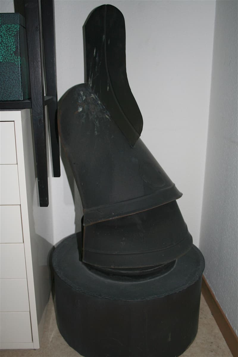 Kupfer "John", Dreh-Kaminhut, Johnshut, RZ30/45, 70er Jahre