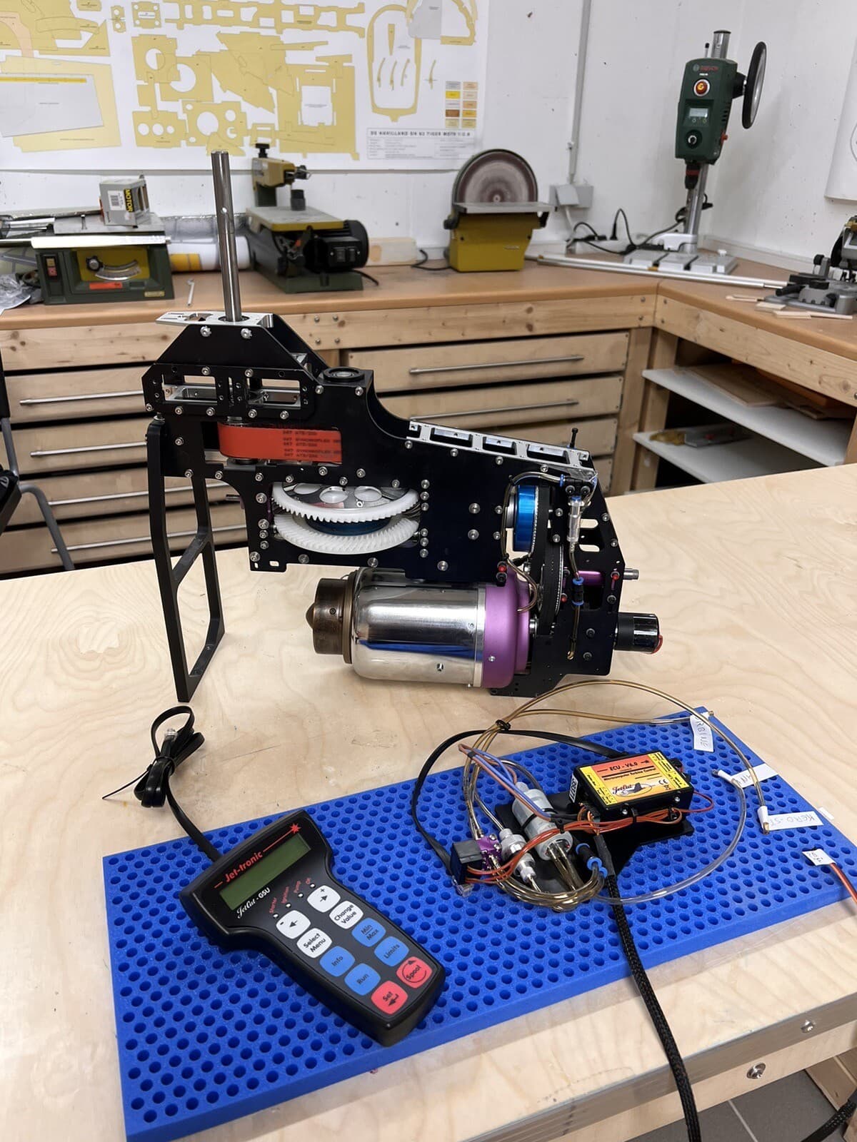 JetCat PHT3 Turbinensystem inklusive XL-Mechanik von Heli Factory