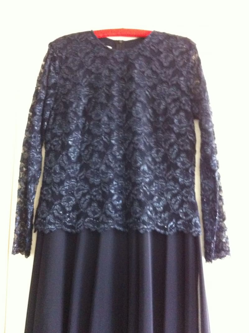 Abendkleid Grösse 44