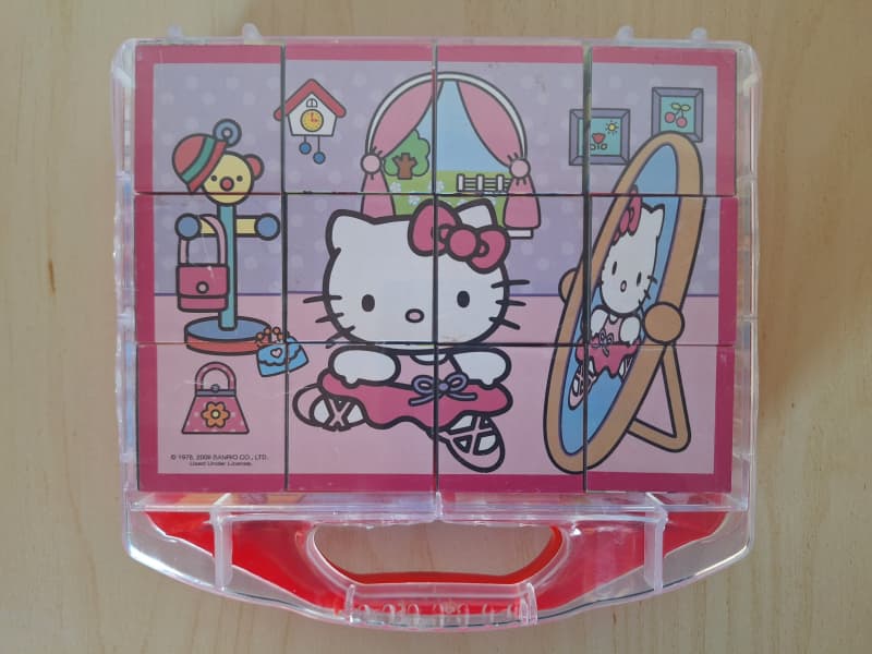 Würfelpuzzle Hello Kitty, Cubi-Cubes-Cubos