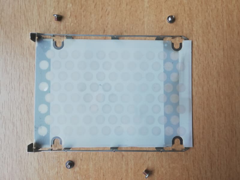 2.5" IDE HDD Caddy + Schrauben