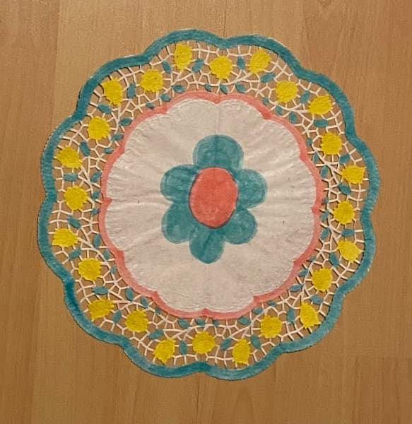 Farbiges Mandala Nr. 8