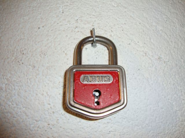 Altes Vorhängeschloss