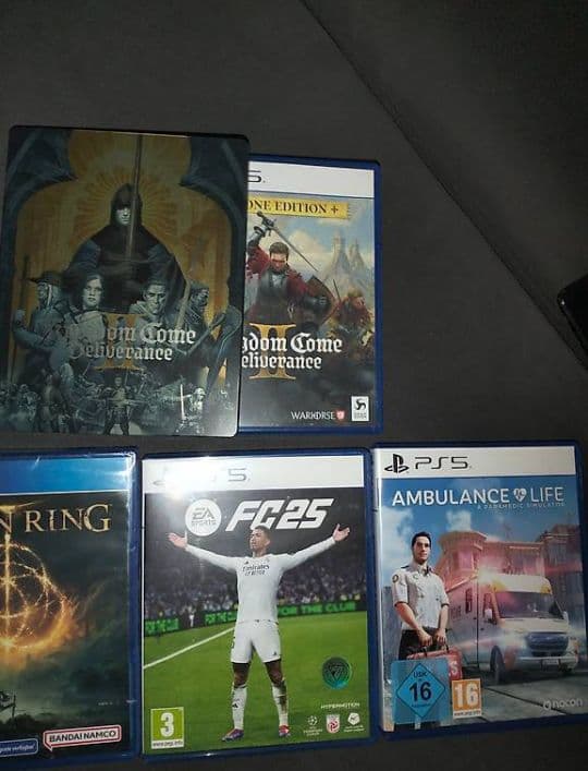 Playstation 5 inkl Games und Garantie