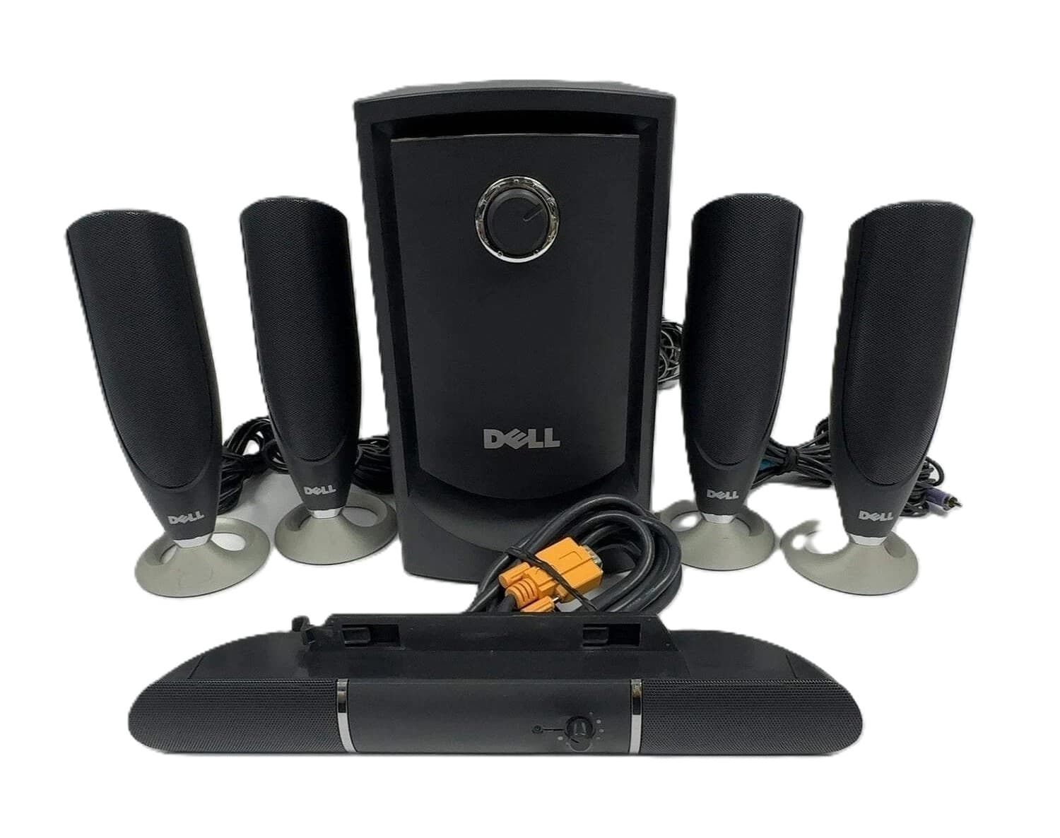 Dell Home Theater Speaker System MS5650 5.1 Surround Sound/+Subwoofer