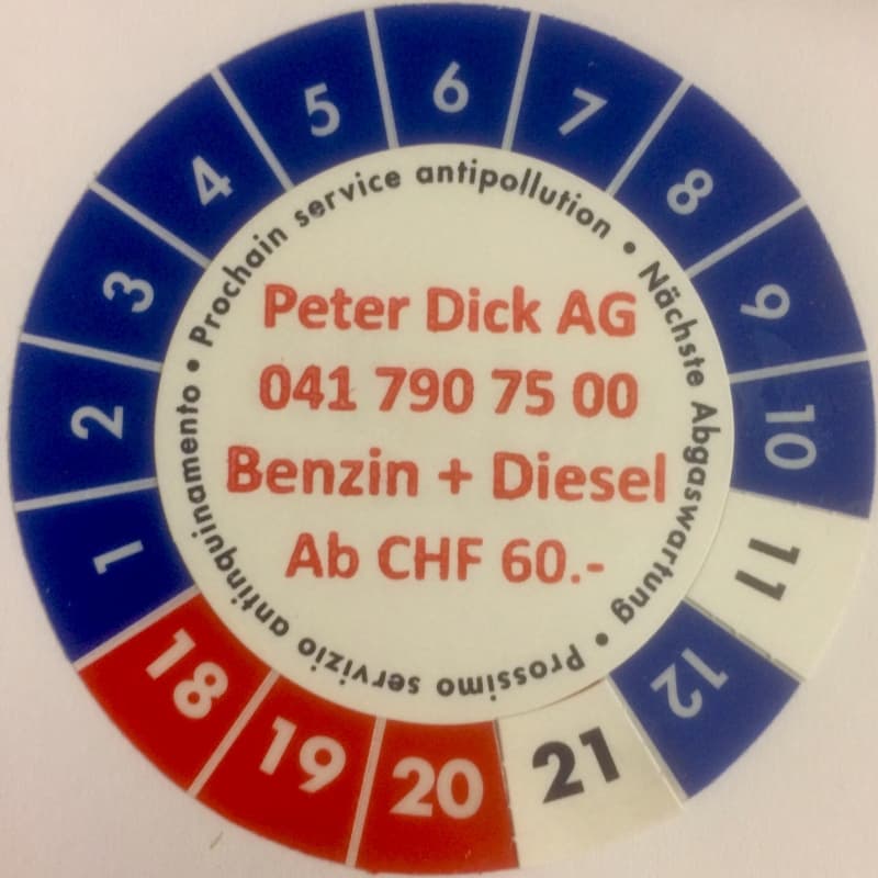 Abgaswartung Benzin + Diesel - Abgastest // Rabatt