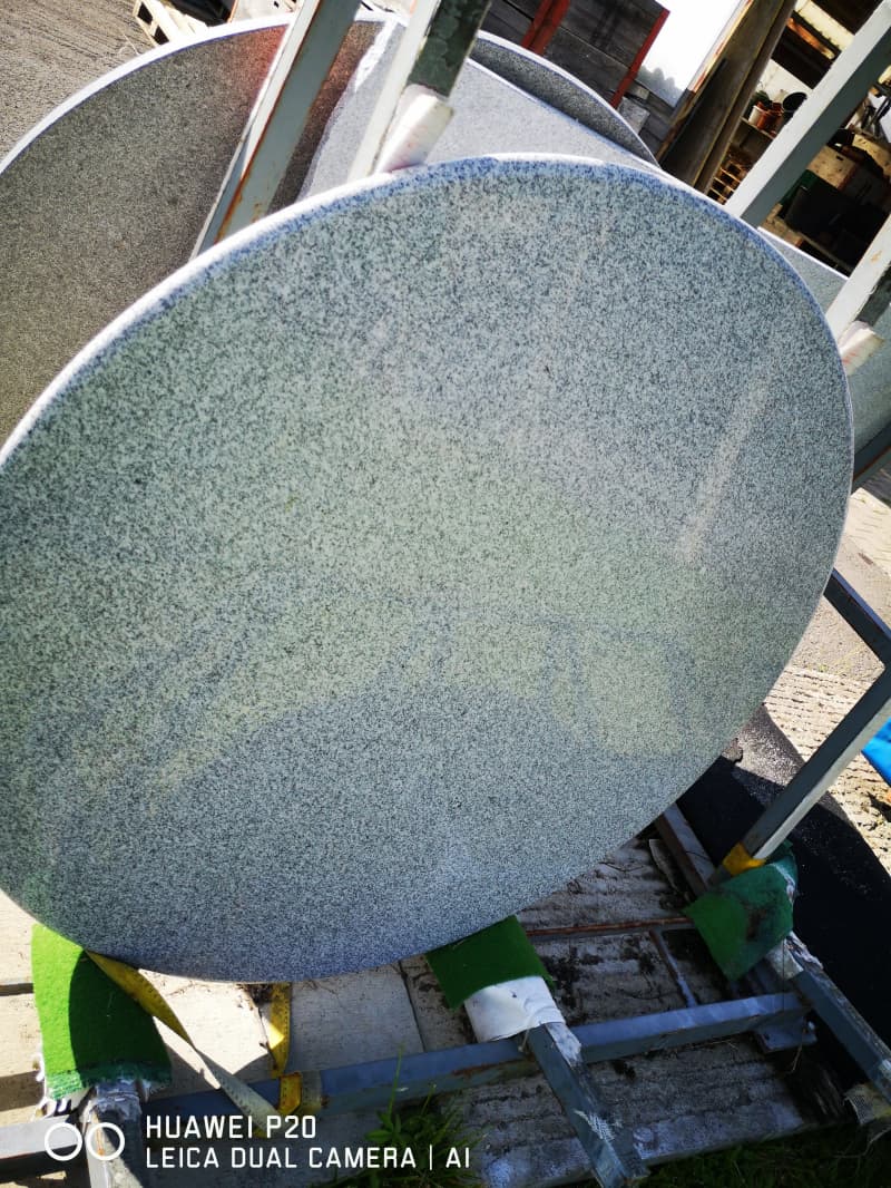 Lagerauflösung Runder Neuer Granit Tisch