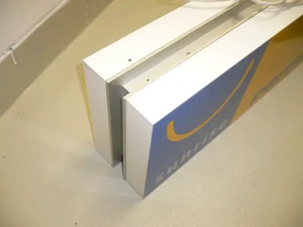 Reklame Leuchte Sunrise Neu
