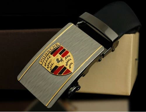 Porsche Gürtel Fan Gurt Leder Auto Fan Zubehör Accessoire