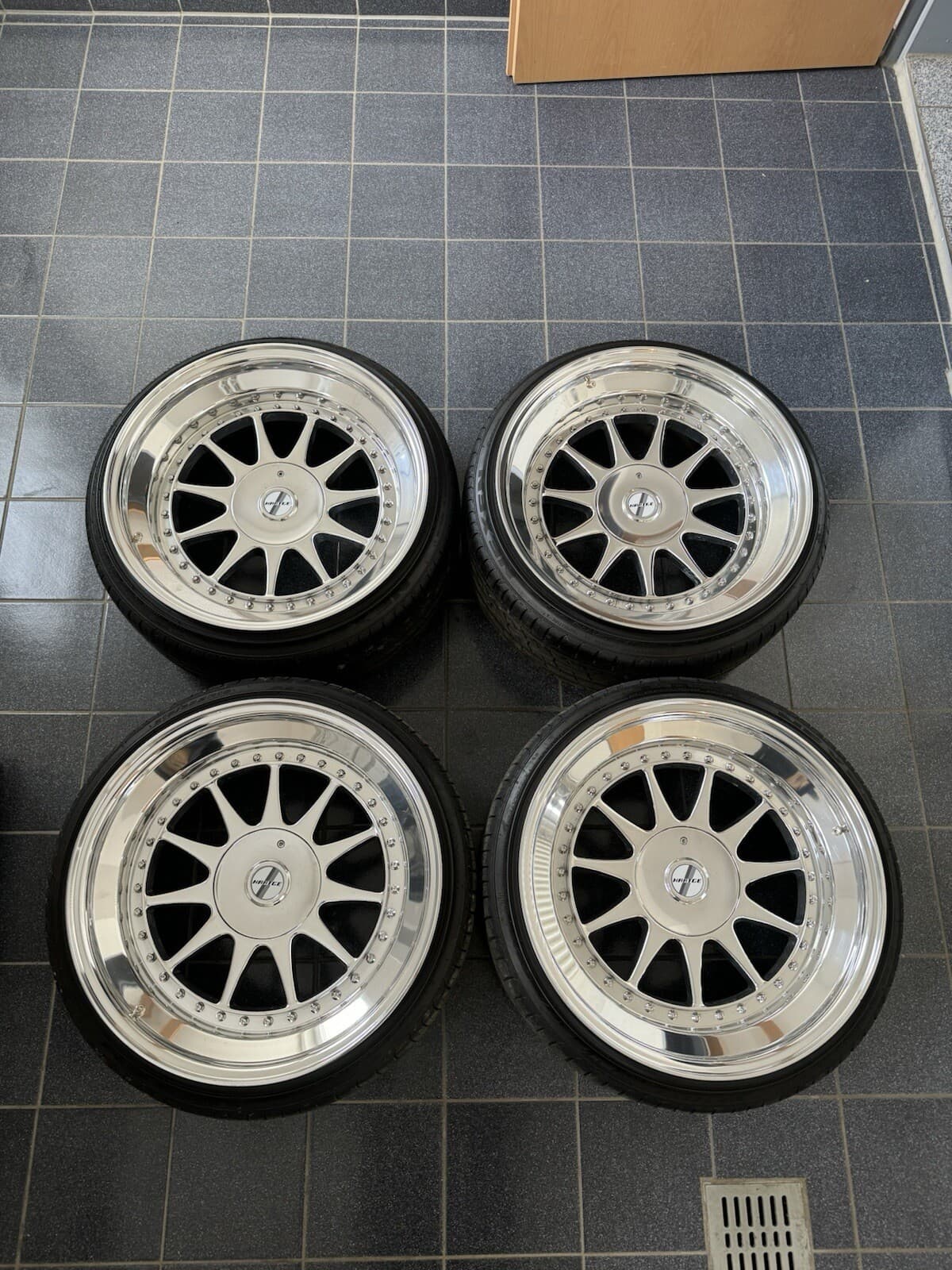 Original OZ Hartge 3pcs 3-teilig 9,5x18 Zoll